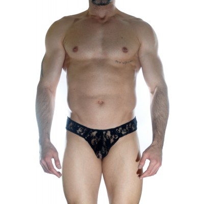 Herren-Tanga aus Spitze