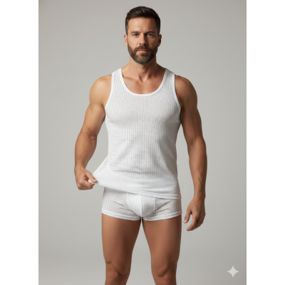 Boxer ve Tank Top Erkek İç Giyim Set